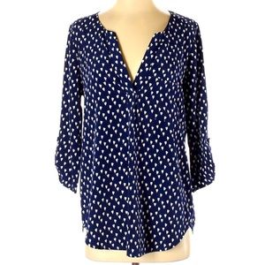 Pixley tulip floral print 3/4 sleeve blouse top
